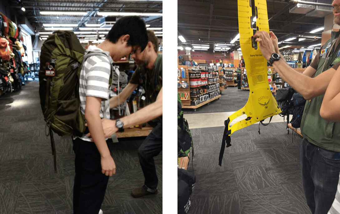 Observations at REI